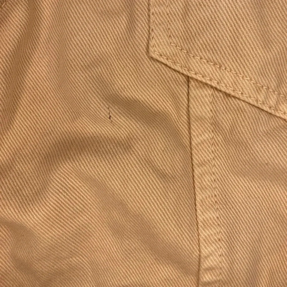 Zara Z1975  Denim Jacket | Light Pink | Size L - Picture 6 of 9